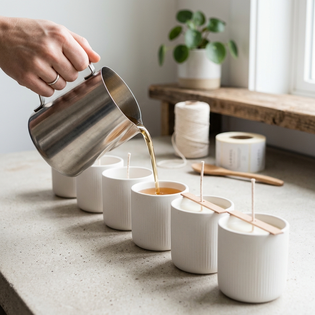 Candle Pouring