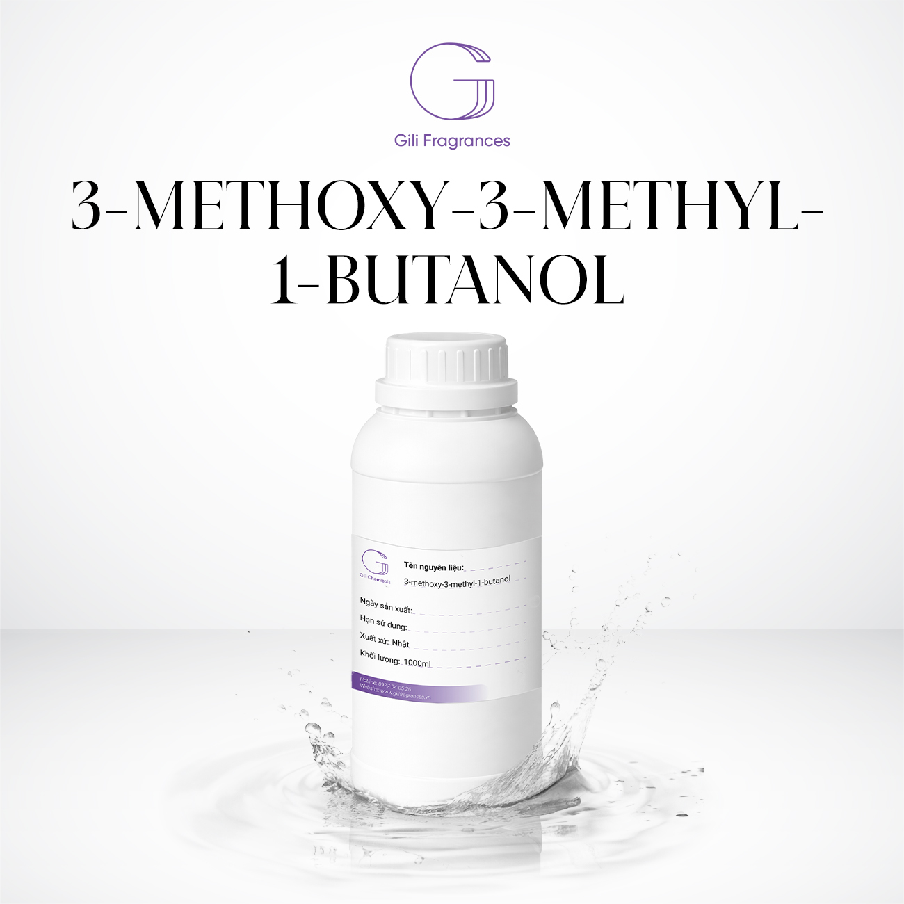 3-methoxy-3-methyl-1-butanol (MMB) | Dung môi | CAS# 56539-66-3