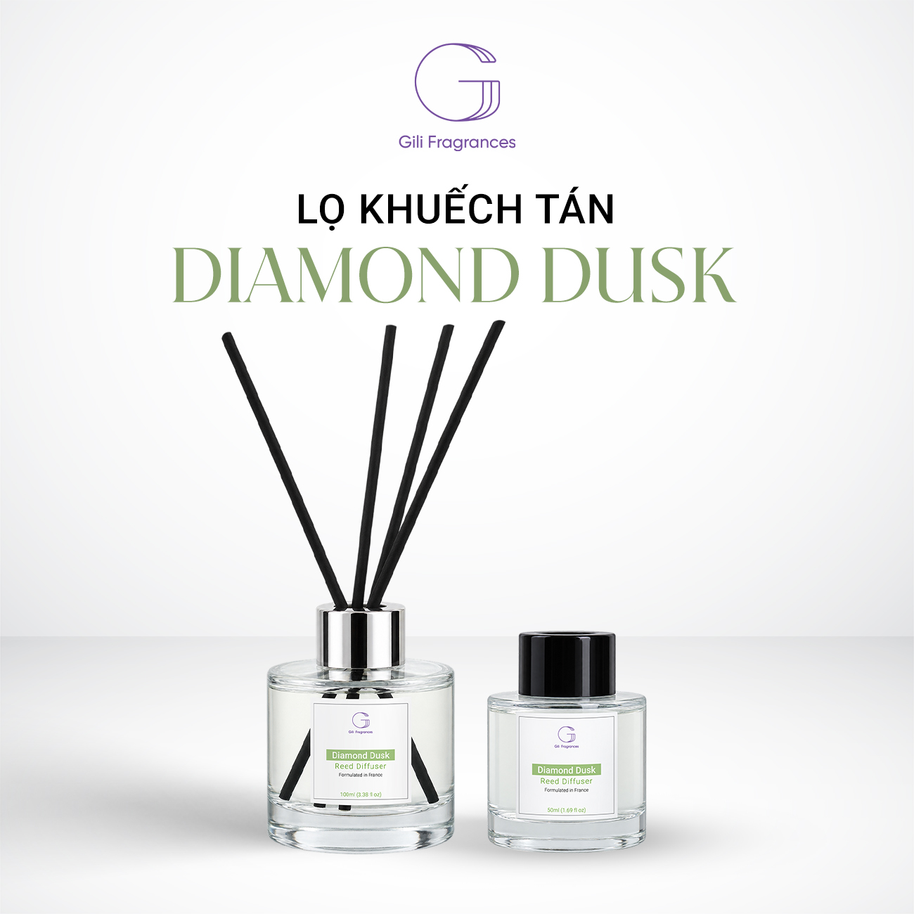 Lọ tán hương DIAMOND DUSK | 50ML – 100ML