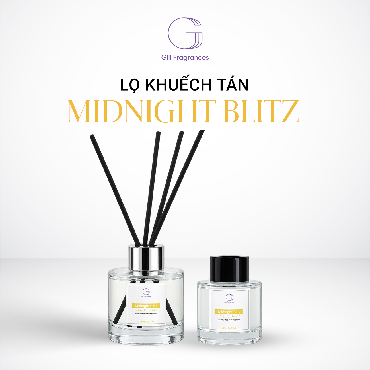 Lọ tán hương MIDNIGHT BLITZ | 50ML – 100ML
