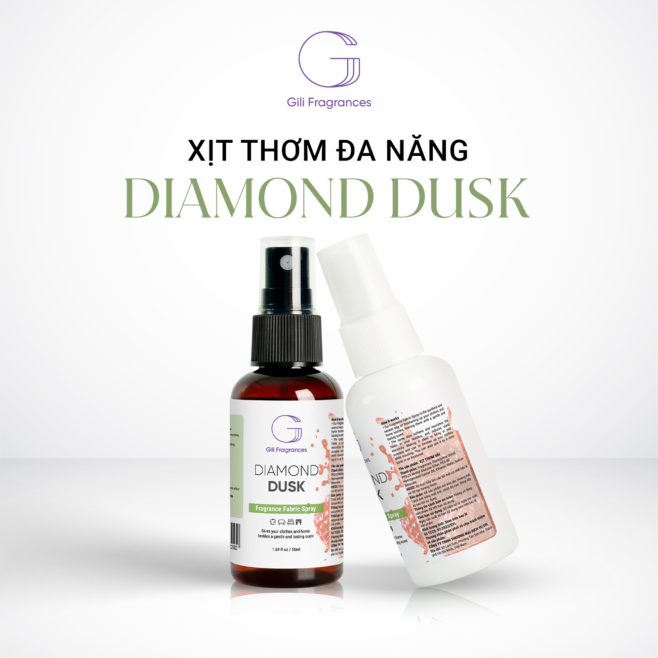Xịt thơm đa năng DIAMOND DUSK | 50ML