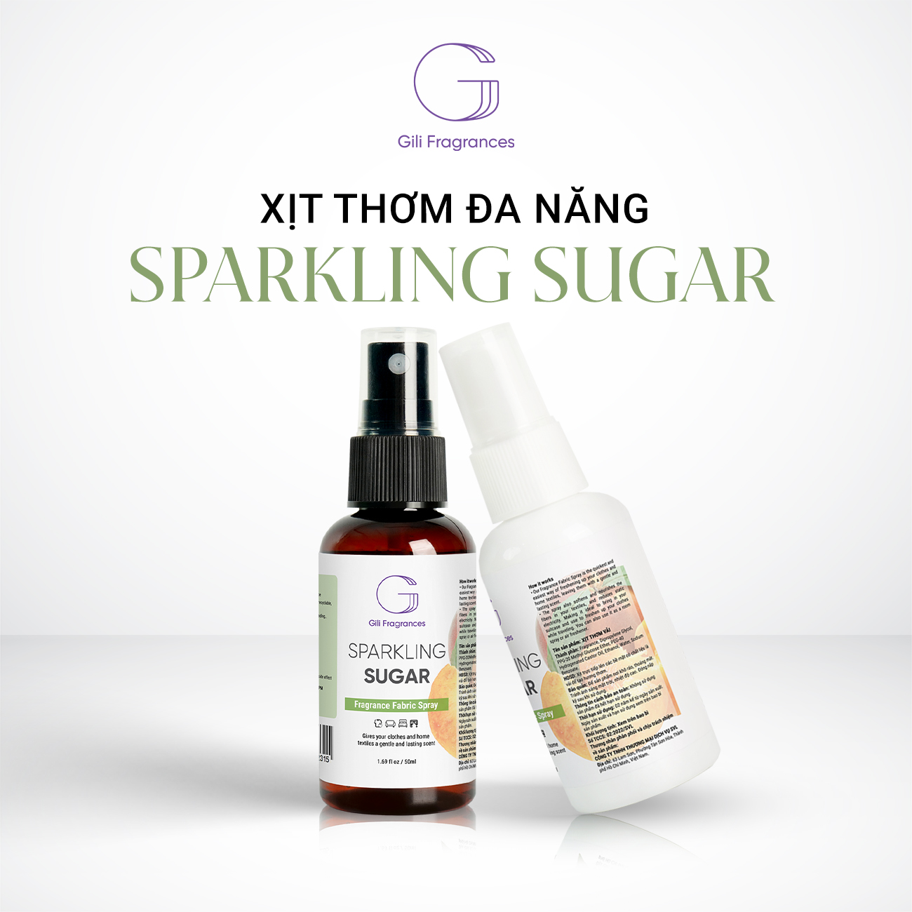 Xịt thơm đa năng SPARKLING SUGAR | 50ML