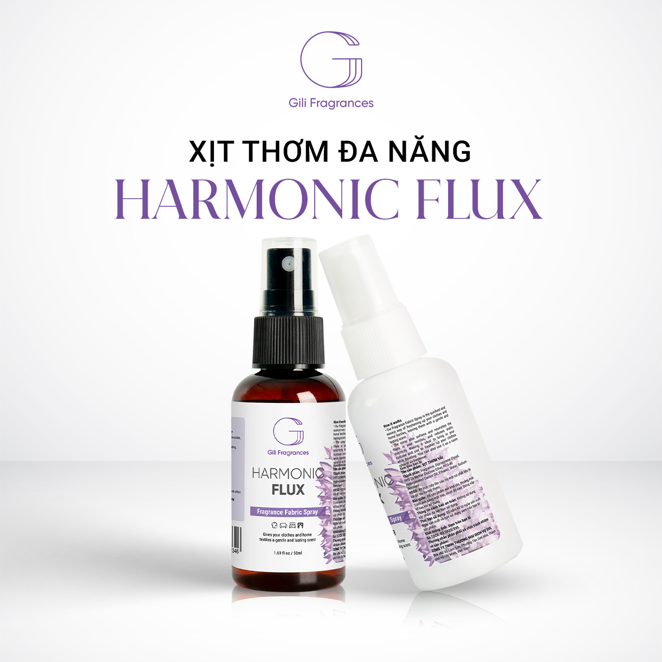 Xịt thơm đa năng HARMONIC FLUX | 50ML