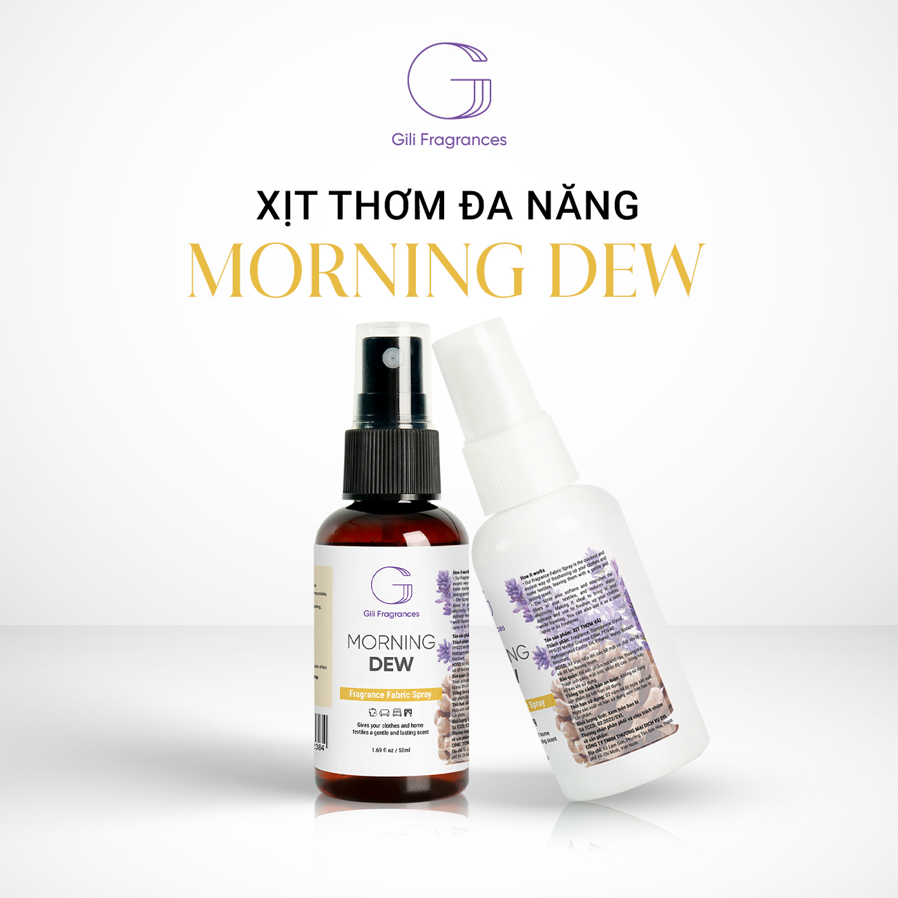 Xịt thơm đa năng MORNING DEW | 50ML
