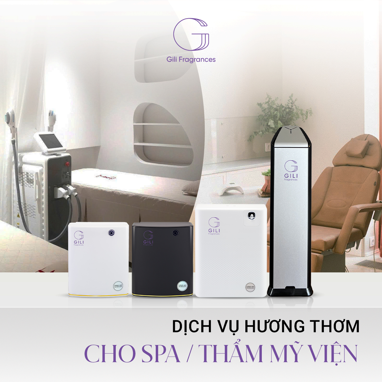 Dịch vụ hương thơm cho SPA / THẨM MỸ VIỆN